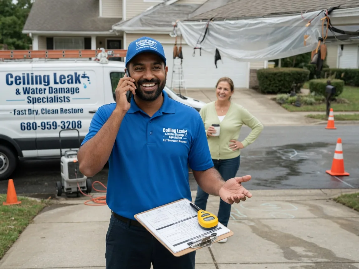 Ceiling Leak Cleanup Winthrop, WA FAQs
